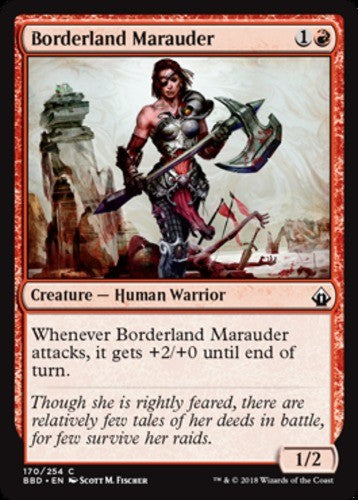 Borderland Marauder - Battlebond - English - NM - MTG
