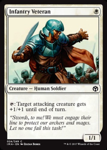 Infantry Veteran - Iconic Masters - English - NM - MTG