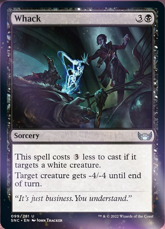 Whack - Streets of New Capenna - English - NM - MTG