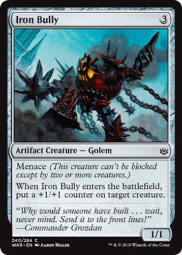 Iron Bully - War Of The Spark - English - NM - MTG