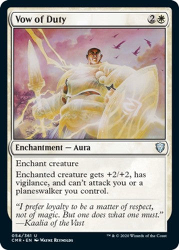 Vow of Duty - Commander Legends - English - NM - MTG
