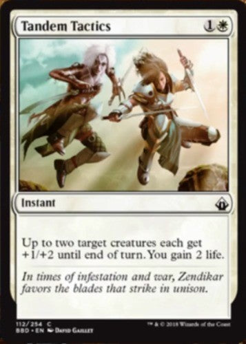 Tandem Tactics - Battlebond - English - NM - MTG