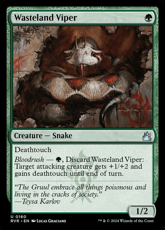 Wasteland Viper - Ravnica Remastered - English - NM - MTG