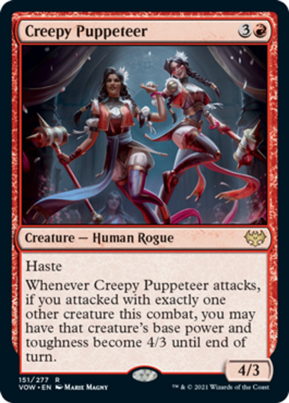 Creepy Puppeteer - Innistrad: Crimson Vow - English - NM - MTG