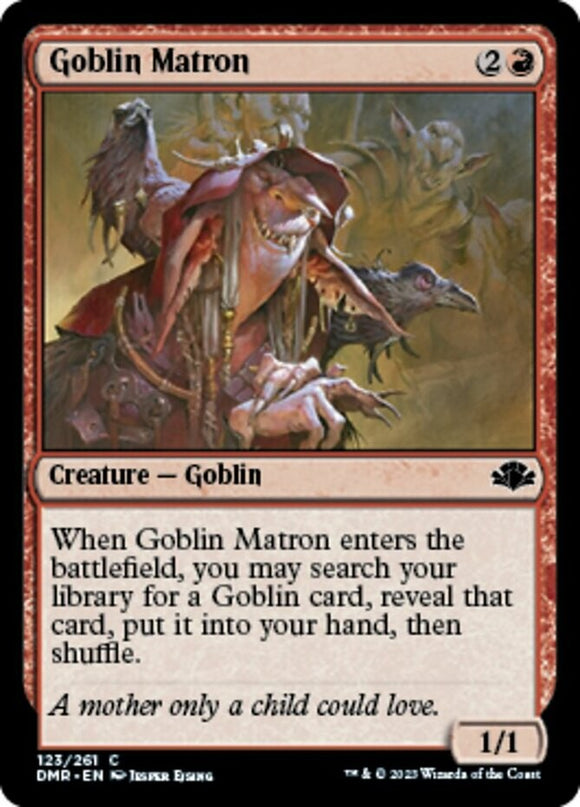 Goblin Matron - Dominaria Remastered - English - NM - MTG