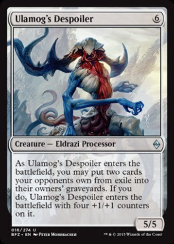 Ulamog's Despoiler - Battle for Zendikar - English - NM - MTG