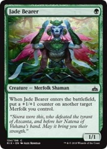 Jade Bearer - Rivals of Ixalan - English - NM - MTG