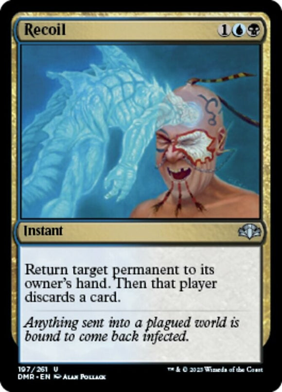 Recoil - Dominaria Remastered - English - NM - MTG