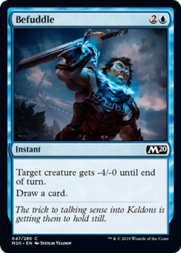 Befuddle - Core Set 2020 (M20) - English - NM - MTG