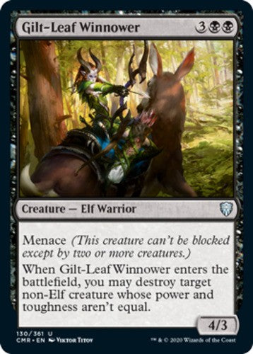 Gilt-Leaf Winnower - Commander Legends - English - NM - MTG