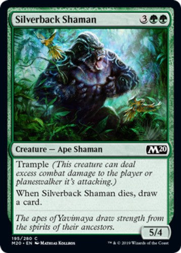 Silverback Shaman - Core Set 2020 (M20) - English - NM - MTG