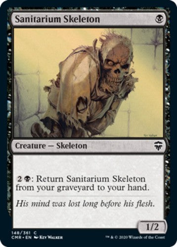 Sanitarium Skeleton - Commander Legends - English - NM - MTG