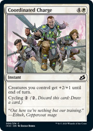 Coordinated Charge - Ikoria: Lair of Behemoths - English - NM - MTG