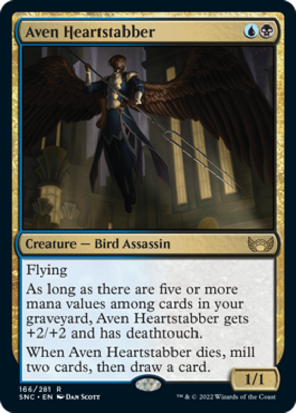 Aven Heartstabber - Streets of New Capenna - English - NM - MTG