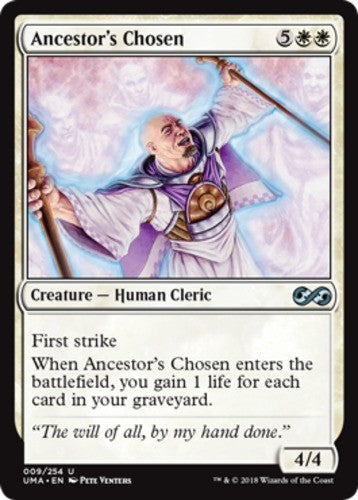 Ancestor's Chosen - Ultimate Masters - English - NM - MTG