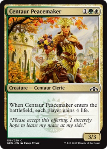 Centaur Peacemaker - Guilds of Ravnica - English - NM - MTG