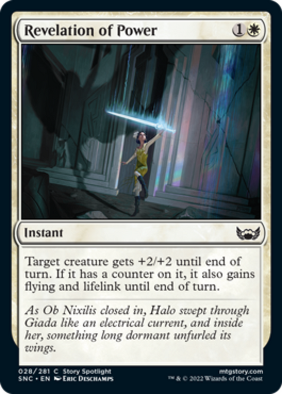 Revelation of Power - Streets of New Capenna - English - NM - MTG