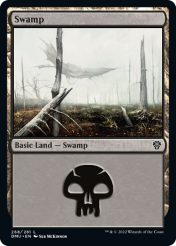 Swamp (268) - Dominaria United - English - NM - MTG