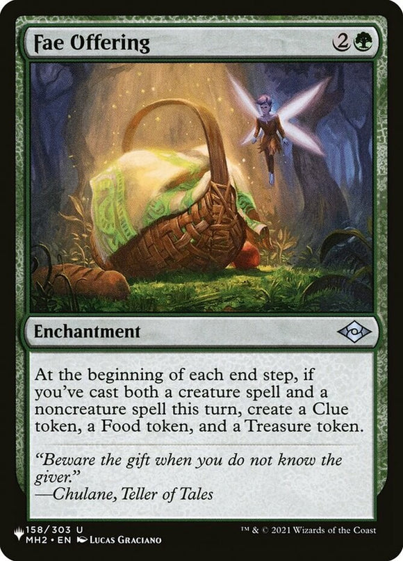 Fae Offering - The List - The List - English - NM - MTG