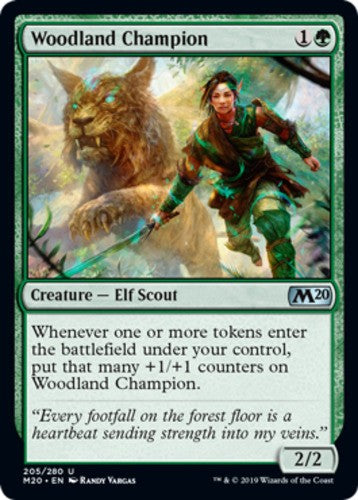 Woodland Champion - Core Set 2020 (M20) - English - NM - MTG