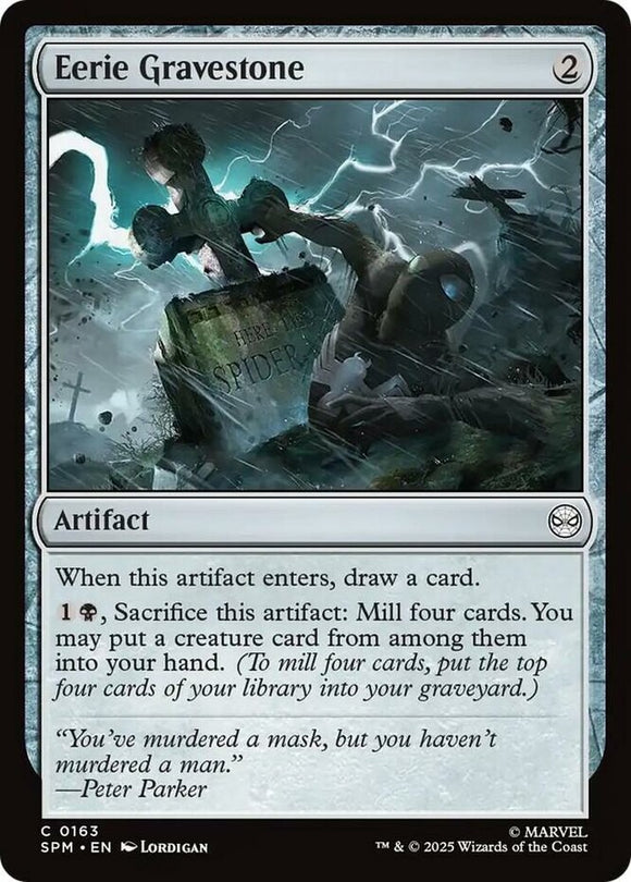 Eerie Gravestone - Marvel's Spider-Man - English - NM - MTG