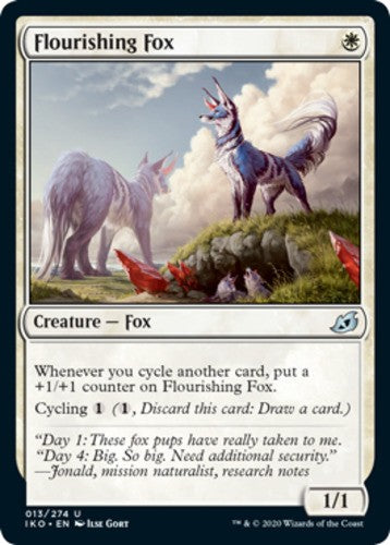 Flourishing Fox - Ikoria: Lair of Behemoths - English - NM - MTG