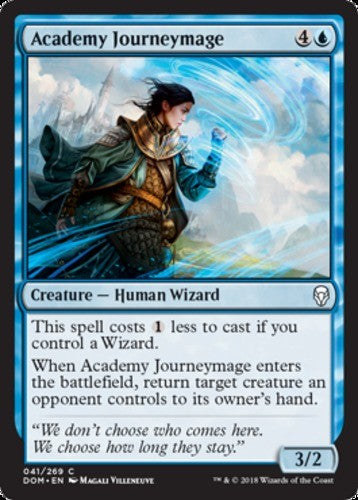 Academy Journeymage - Dominaria - English - NM - MTG