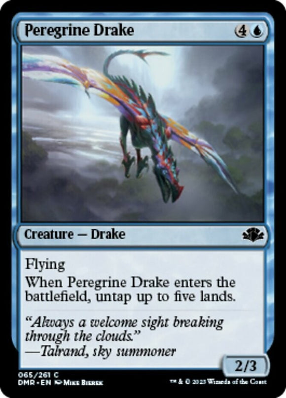 Peregrine Drake - Dominaria Remastered - English - NM - MTG