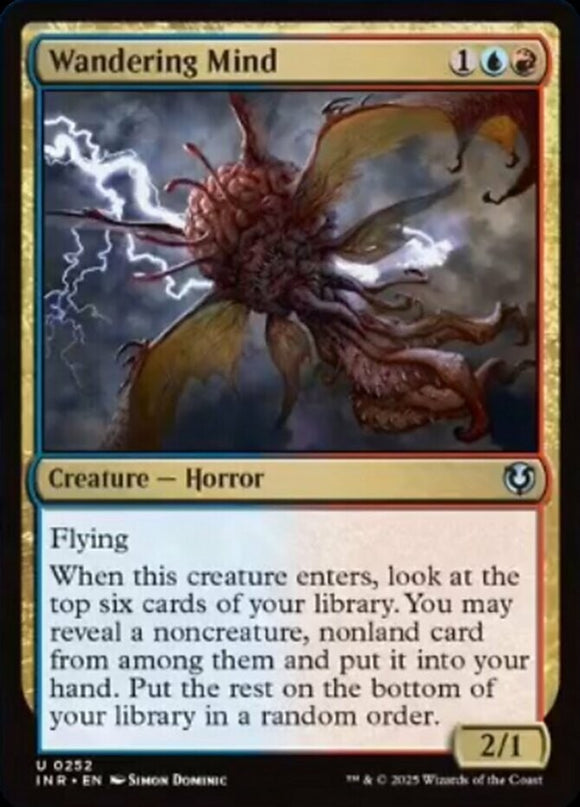 Wandering Mind - Innistrad Remastered - English - NM - MTG
