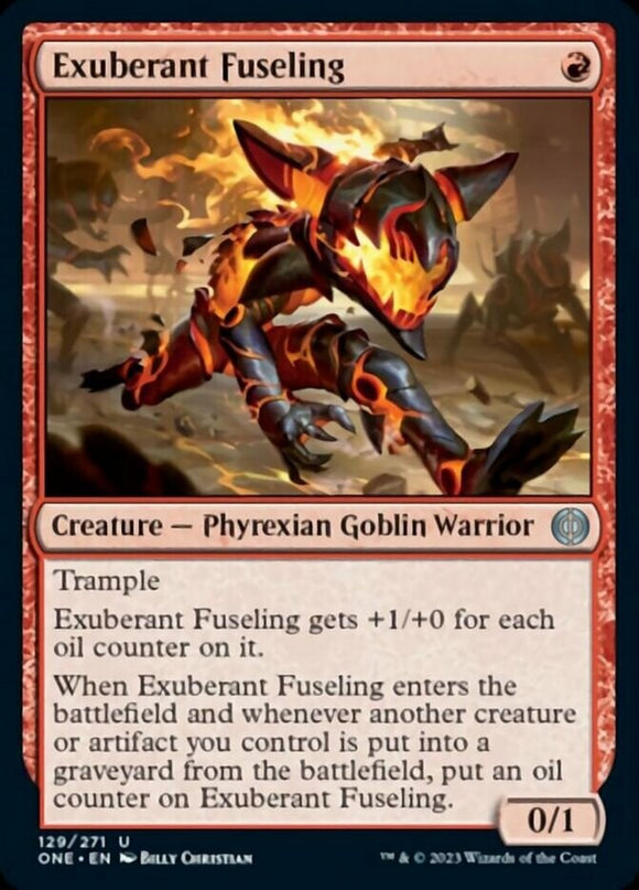 Exuberant Fuseling - Phyrexia: All Will Be One - English - NM - MTG