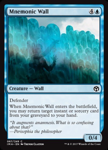 Mnemonic Wall - Iconic Masters - English - NM - MTG