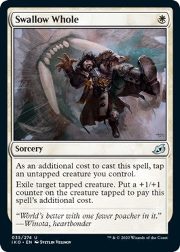 Swallow Whole - Ikoria: Lair of Behemoths - English - NM - MTG