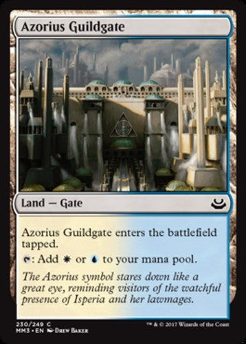 Azorius Guildgate - Modern Masters 2017 - English - NM - MTG