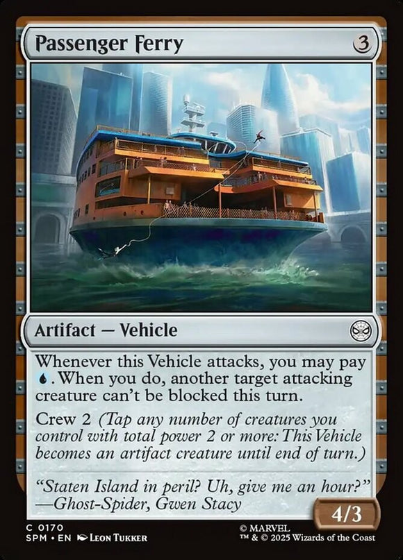 Passenger Ferry - Marvel's Spider-Man - English - NM - MTG