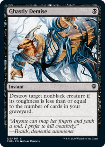 Ghastly Demise - Commander Legends - English - NM - MTG