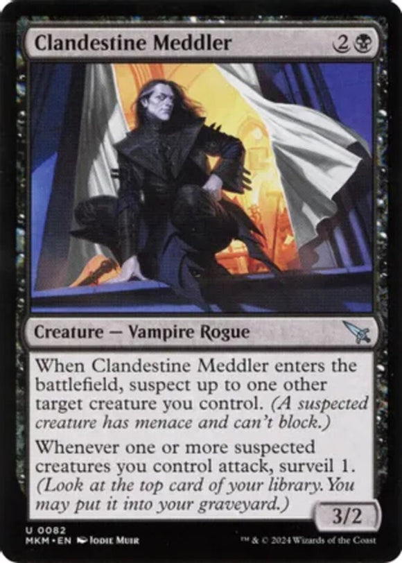 Clandestine Meddler (b) - Murders at Karlov Manor - English - NM - MTG