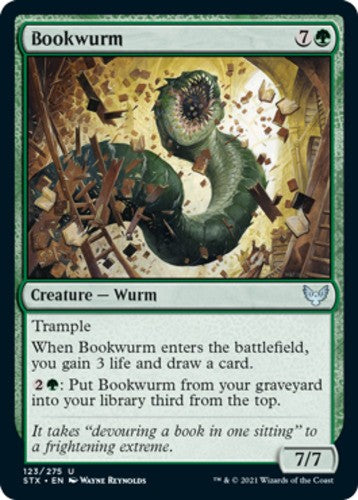Bookwurm - Strixhaven: School of Mages - English - NM - MTG
