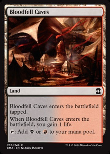 Bloodfell Caves - Eternal Masters - English - NM - MTG