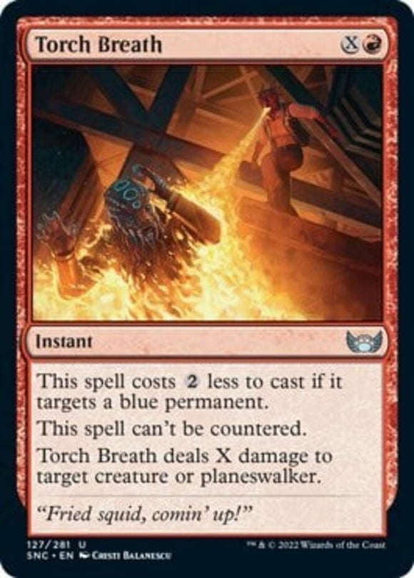 Torch Breath - Streets of New Capenna - English - NM - MTG