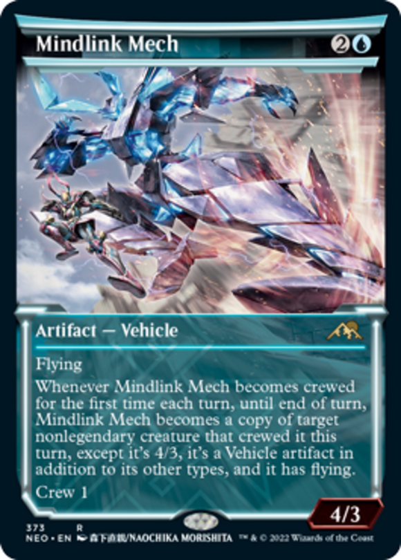 Mindlink Mech - Showcase - Kamigawa: Neon Dynasty - English - NM - MTG
