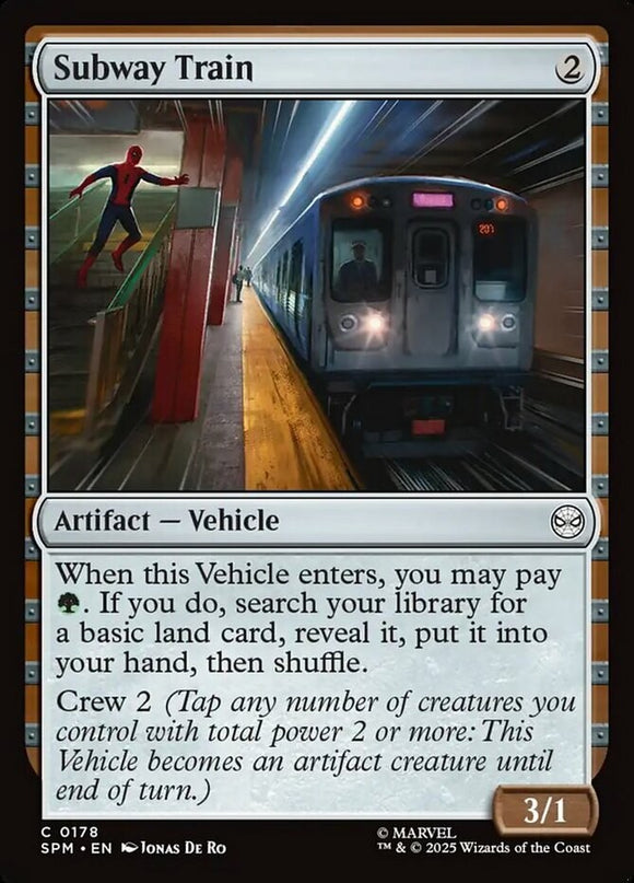 Subway Train - Marvel's Spider-Man - English - NM - MTG