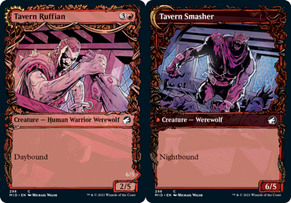 Tavern Ruffian // Tavern Smasher - Showcase - Innistrad: Midnight Hunt - English