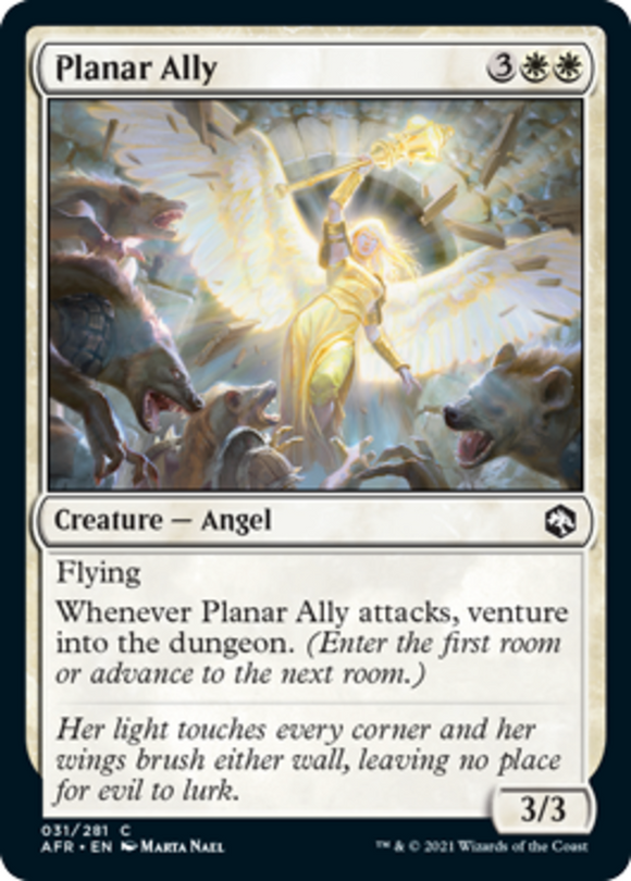 Planar Ally - Forgotten Realms - English - NM - MTG