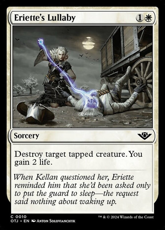 Eriette's Lullaby - Outlaws of Thunder Junction - English - NM - MTG