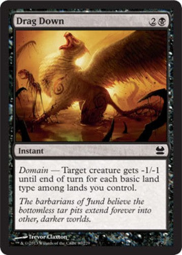 Drag Down - Modern Masters 2013 - English - NM - MTG