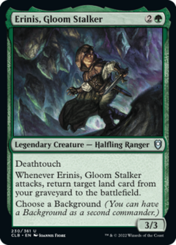 Erinis, Gloom Stalker - Battle for Baldur's Gate - English - NM - MTG