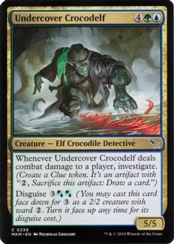 Undercover Crocodelf (b) - Murders at Karlov Manor - English - NM - MTG