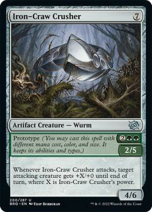 Iron-Craw Crusher - The Brothers' War - English - NM - MTG