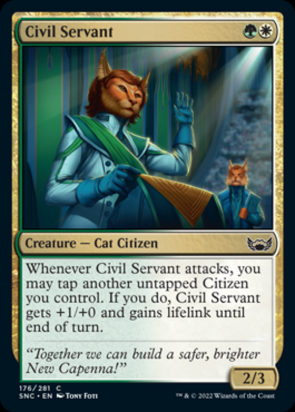 Civil Servant - Streets of New Capenna - English - NM - MTG