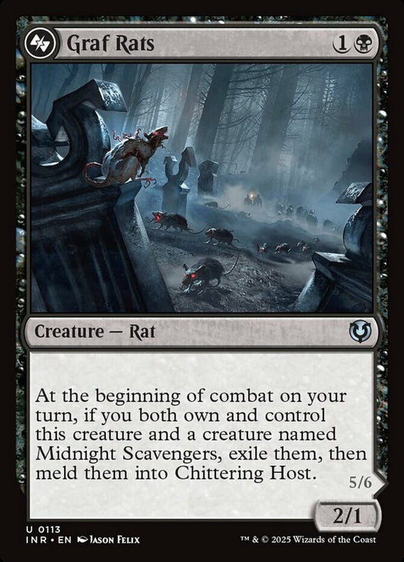 Graf Rats - Innistrad Remastered - English - NM - MTG